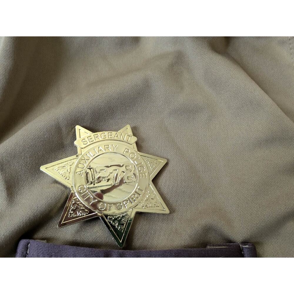 Spirit Sergeant Short Pants Cop Police Halloween Costume Cosplay Party Adult M - Picture 10 of 15